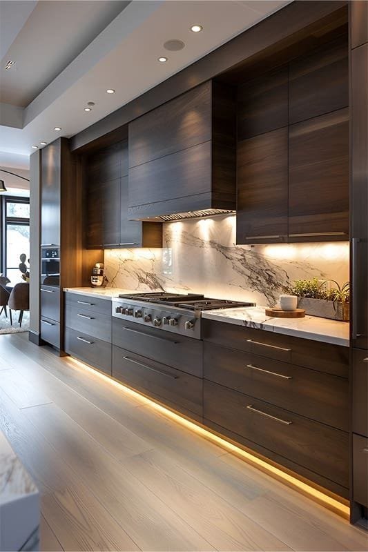 تفصيل مطابخ خشب بالرياض - مطابخ خشبية - تصميم مطابخ خشب